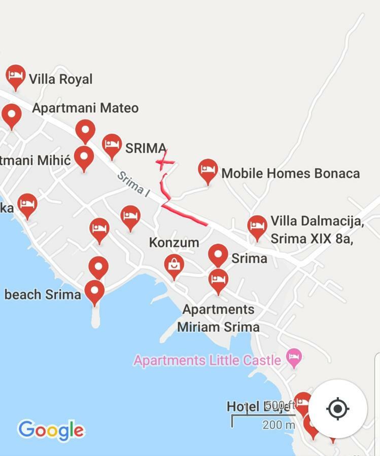 Apartman Ana Srima Bagian luar foto
